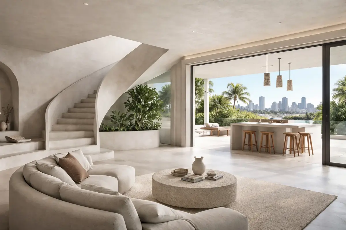 Why Microcement Finishes Are Trending in Brisbane Homes & Commercial Spaces