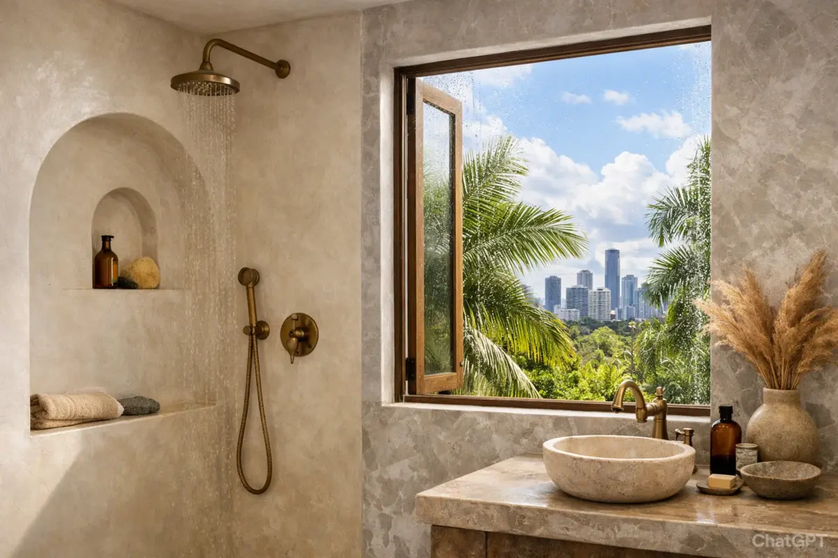 How Tadelakt Venetian Plaster Performs in Brisbane’s Humid Climate: Expert Guide