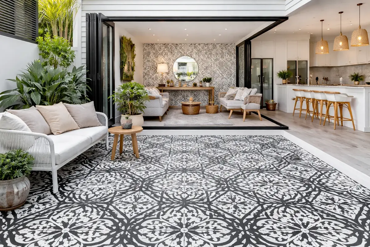 Why Stencil Art Finishes Are Trending in Brisbane Homes and Commercial Spaces