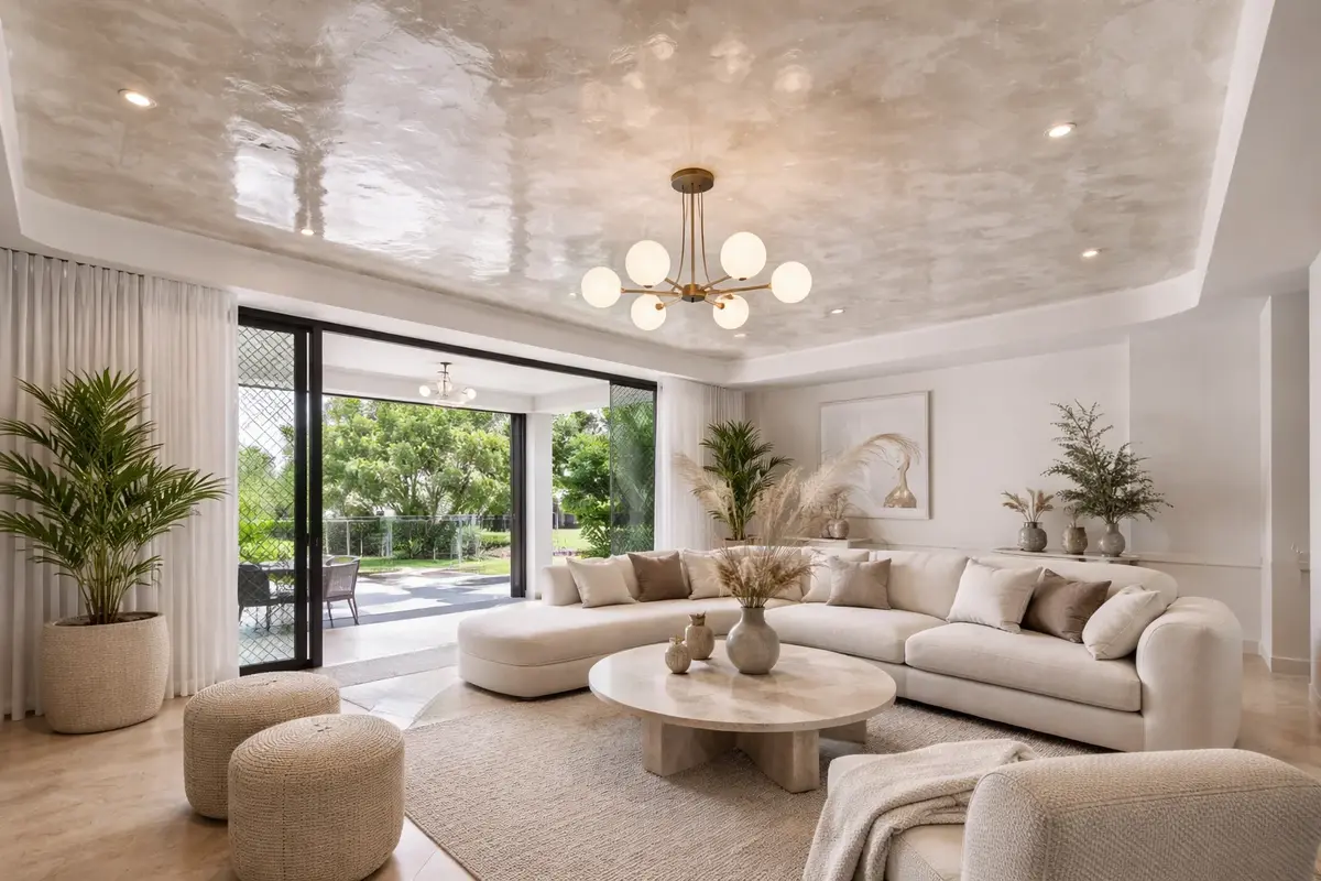 Top Design Trends for Polished Plaster Ceiling in Brisbane Homes